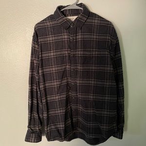 Mens Abercrombie 90s relaxed flannel medium